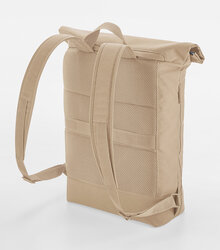 Bagbase_Simplicity-Roll-Top-Backpack_BG870_hazelnut_rear