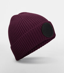 Beechfield_Circular-Fashion-Patch-Beanie_B332R_burgundy_black