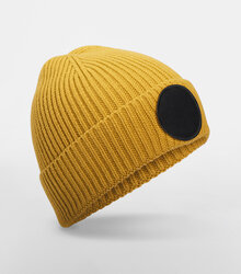 Beechfield_Circular-Fashion-Patch-Beanie_B332R_mustard_black