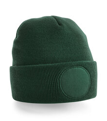 Beechfield_Circular-Patch-Beanie_B446_bottle-green