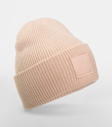 Beechfield_Deep-Cuffed-Tonal-Patch-Beanie_B336R_peach