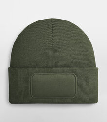 Beechfield_Original-Patch-Beanie_B445_olive-green_flat-shot