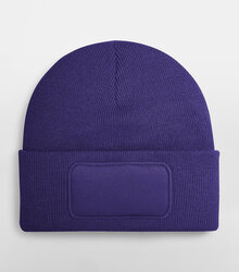 Beechfield_Original-Patch-Beanie_B445_purple_flat-shot