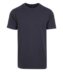 Build-your-Brand_T-shirt-Round-Neck_BY004_Navy_front
