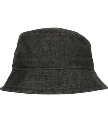 Flexfit-Yupoong_Denim-Bucket-Hat_FF5003DB_5003DB_black_grey_front