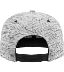 Flexfit-Yupoong_Stripes-Melange-Crown-Snapback_FF6089SC_6089SC_black-grey_back