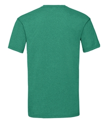 Fruit-of-the-loom-Valueweight-T-shirt-61-036-RX-retro-heather-green-back