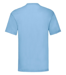 Fruit-of-the-loom-Valueweight-T-shirt-61-036-YT-new-sky-blue-back