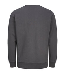 Jack-Jones-Produkt-Blanks_PKTGMS-Blank-Basic-Crew-Neck-Sweat_12263900_Asphalt_back_5715603390254_002