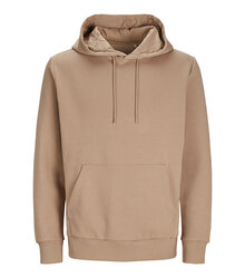 Jack-Jones-Produkt-Blanks_PKTGMS-Blank-Basic-Hood-Sweat_12263902_Warm-Taupe_front_5715603393750_001