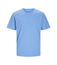 Jack-Jones-Produkt-Blanks_PKTGMS-Blank-Basic-Tee-SS_12257526_Azure-Blue_front_5715603400182_001