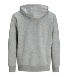 Jack-Jones-Produkt-Blanks_PKTGMS-Blank-Basic-Zip-Hood-Sweat_12263907_Light-Grey-Melange_back_5715603398885_002