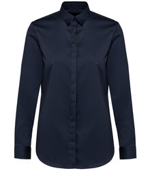 Kariban-Premium_Ladies-Long-Sleeved-Twill-Shirt_PK507_NAVY