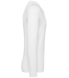 Kariban-Premium_Mens-V-Neck-Long-Sleeved-Supima-T-shirt_PK306-S_WHITE