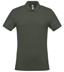 Kariban_Mens-short-sleeved-pique-polo-shirt_K254_DARKKHAKI