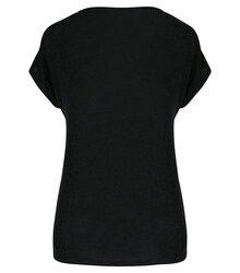 Native-Spirit_Ladies-V-neck-Linen-T-shirt_NS321-B-2_BLACK