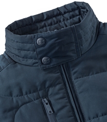 Russell-Ladies-Cross-Jacket-R-430F-French Navy-Detail-Collar
