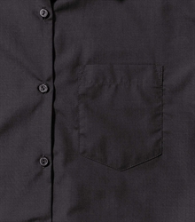 Russell-Ladies-Long-Sleeve-Classic-Polycotton-Poplin-Shirt-934F-black-detail-1