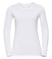 Russell-Ladies-long-sleeve-HD-T-167F-white-front