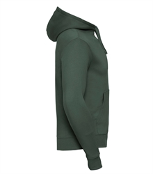 Russell-Mens-Authentic-Hooded-Sweat-265M-Bottle-green-side