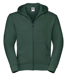 Russell-Mens-Authentic-Zipped-Hood-266M-Bottle-green-bueste-front