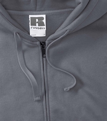 Russell-Mens-Authentic-Zipped-Hood-266M-Convoy-grey-bueste-detail