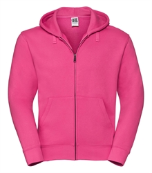 Russell-Mens-Authentic-Zipped-Hood-266M-fuchsia-bueste-front