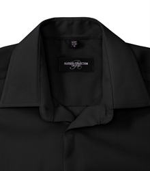 Russell-Mens-Long-Sleeve-Tailored-Ultimate-Non-Iron-Shirt-958M-black-detail