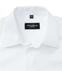 Russell-Mens-Long-Sleeve-Tailored-Ultimate-Non-Iron-Shirt-958M-white-detail