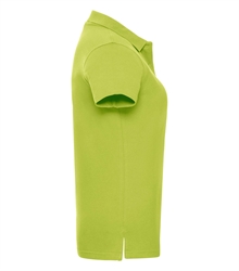 Russell-polo-569F-lime-side