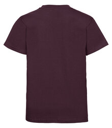 Russell_Childrens-Classic-T-Shirt_180B_burgundy_back