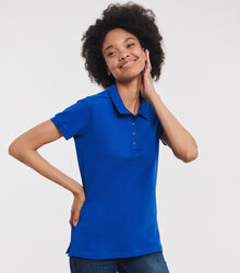 Russell_Ladies-Tailored-Stretch-Polo_567F_0R567F0BH_Model_front