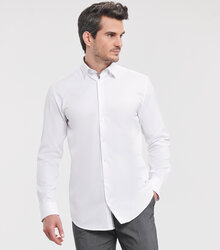 Russell_Mens-LS-Tailored-Contrast-Herringbone-Shirt_964M_0R964M0W4_Model_full