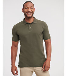 Russell_Mens-Pure-Organic-Polo_508M_0R508M0DO_Model_front