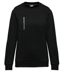 WK-Designed-to-Work_Unisex-Day-To-Day-Contrasting-Zip-Pocket-Sweat_WK403_BLACK-SILVER