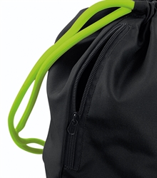 bagbase_bg110_black_lime-green_zippered-side-pocket